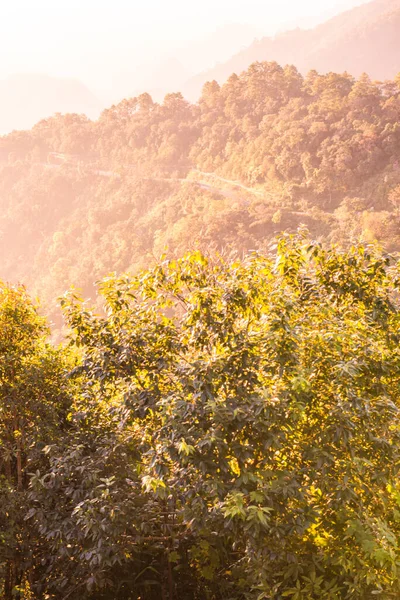 Mon Sone bakış açısıyla gün doğumu, Tayland.