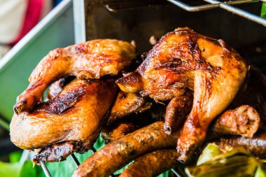 Izgarada tavuk, Tayland.