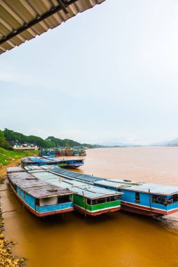 Altın Üçgen 'in manzara görüntüsü, Tayland.