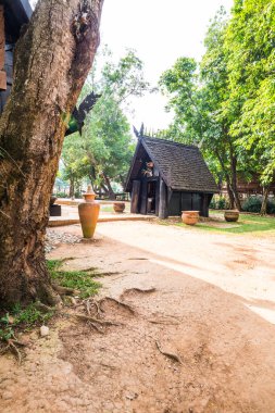Tayland 'ın Chiangrai eyaletinde bir müze binası..