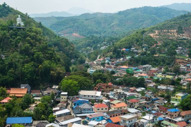 Dağdaki köy, Myanmar.