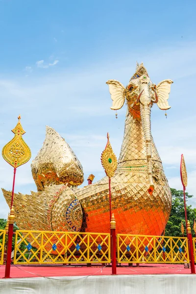 Himmapan Creature Statue Phra Suthon Mongkhon Khiri Temple Thailand Stock Picture