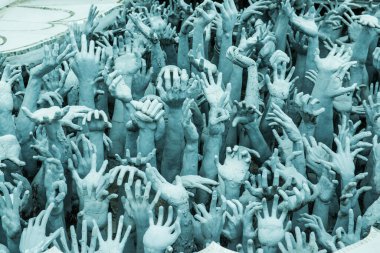 Rong Khun Tapınağı, Tayland 'da el işi sanatları..