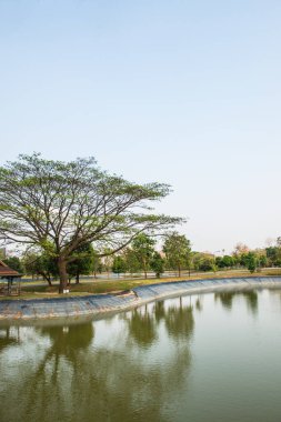 Tayland 'ın Chiang Rai şehrindeki Beden Eğitimi örtüsünden yapılmış..