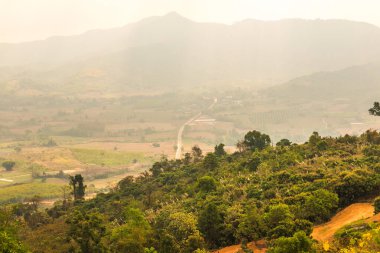 Phu Langka Ulusal Parkı, Tayland Güzel Manzarası.