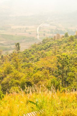 Phu Langka Ulusal Parkı, Tayland Güzel Manzarası.