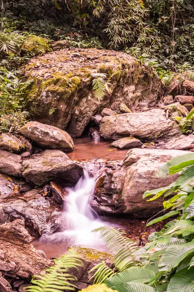 Water Flowing Champa Thong Waterfall Thailand — Stock Photo, Image