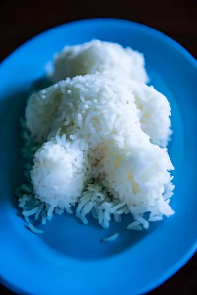 Rice Plate Thailand — Stock Photo, Image