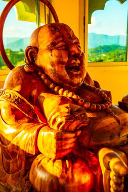 Phra sangkatchai keşiş heykeli Hyuaplakang Tapınağı, Tayland 'da yapılmış..