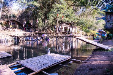 Lanscape view of Wang Nam Pua in Nan province, Thailand.