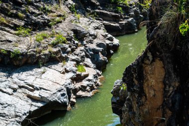 Natural view in Op Khan national park, Chiangmai province.
