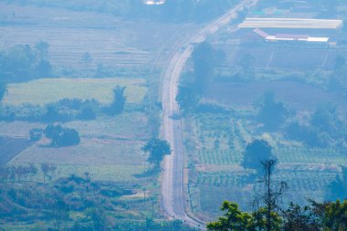 Phu Langka Ulusal Parkı, Tayland Güzel Dağ Manzarası.