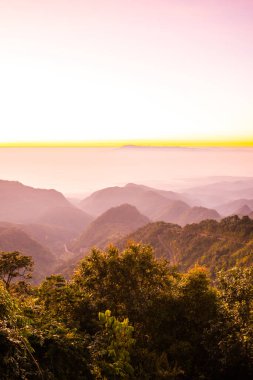 Mon Sone bakış açısıyla gün doğumu, Tayland.