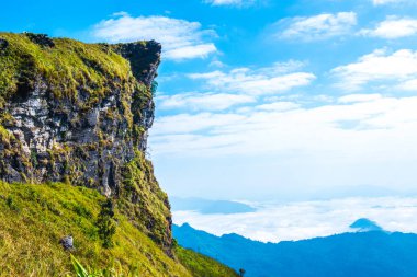Chiangrai Eyaleti, Tayland Phu Chi Fa Manzara Noktası.