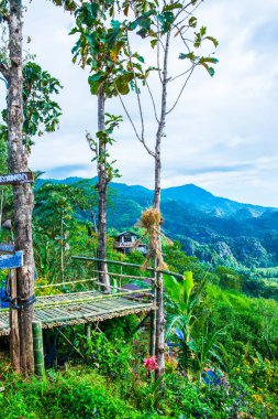 Phu Langka Ulusal Parkı, Tayland Güzel Dağ Manzarası.