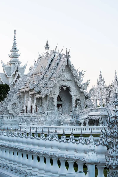 Templo Rong Khun Província Chiang Rai Tailândia — Fotografia de Stock