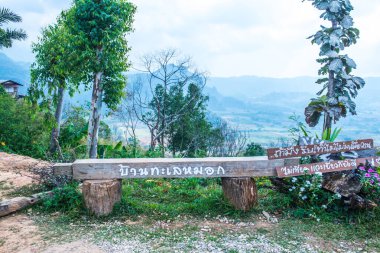 Phu Langka Ulusal Parkı, Tayland Güzel Manzarası.