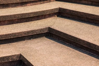 Tayland 'daki parkta beton merdiven..