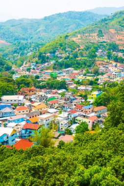 Dağdaki köy, Myanmar.