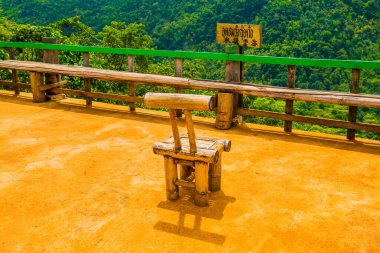 Sui Thang 'ın bakış açısı Angkhang Dağı, Tayland.