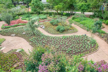 Doi Ang Khang, Tayland 'da dağdaki bahçe..