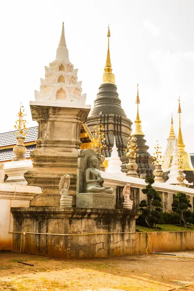 Schöne Pagode Ban Den Tempel Thailand — Stockfoto