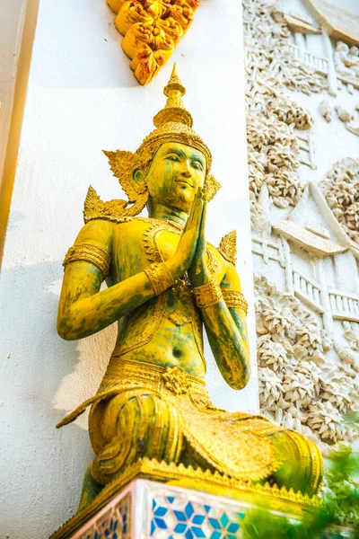 Estátua Anjo Tailandês Tailândia — Fotografia de Stock