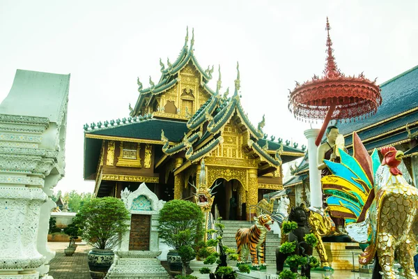 Tayland Daki Ban Den Tapınağı Nda Güzel Bir Tayland Tarzı — Stok fotoğraf