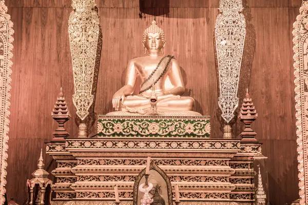 Phra Budda Sri Phra Kaew Templomban Thaiföldön — Stock Fotó
