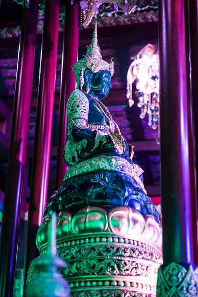 Buda Esmeralda Província Chiang Rai Tailândia — Fotografia de Stock