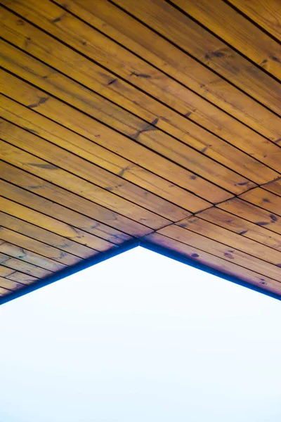 Wooden Ceiling Decoration Thailand — Stock Photo, Image