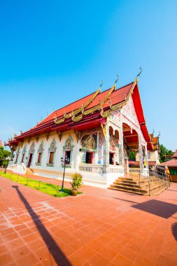 Tayland 'ın Nan ilindeki Hua Wiang Tai tapınağı.