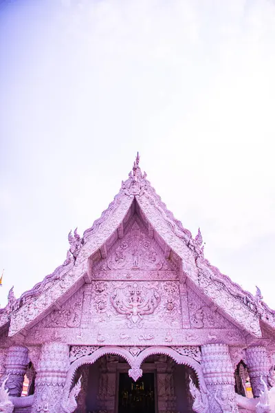 Hermosa Iglesia Templo Ming Muang Provincia Nan Tailandia — Foto de Stock