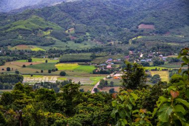 Phayao, Tayland 'daki Phu Langka bakış açısı.