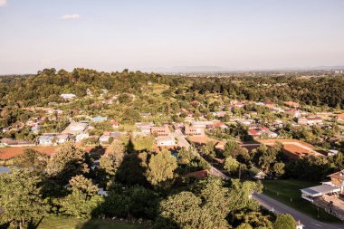Tayland 'ın Chiang Rai bölgesindeki yerli köy..