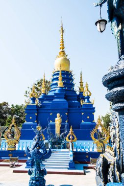 Rong Sua 'daki mavi pagoda. Tayland' daki 10 tapınak..