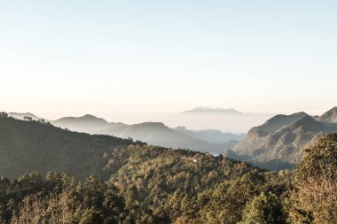 Mon Sone bakış açısıyla gün doğumu, Tayland.