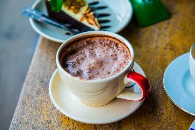 Tayland usulü sıcak çikolata, Tayland.