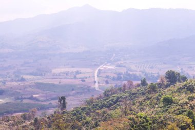 Phu Langka Ulusal Parkı, Tayland Güzel Manzarası.
