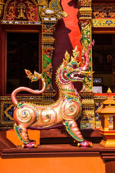 Памятник Животным Прайдхунполе Храм Вианг Калонг Таиланд — стоковое фото