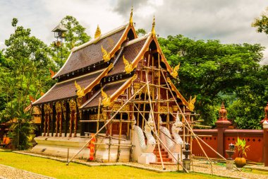 Aranya Tapınağı, Tayland 'da yapım aşamasındaki güzel kilise.