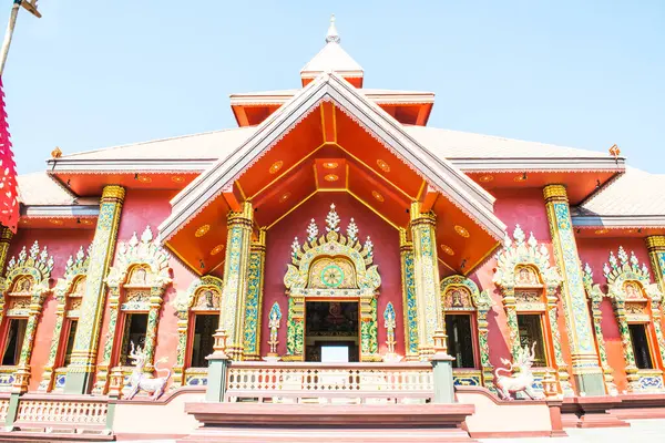 Beautiful Thai Style Church Prayodkhunpol Wiang Kalong Temple Thailand — Stock Photo, Image