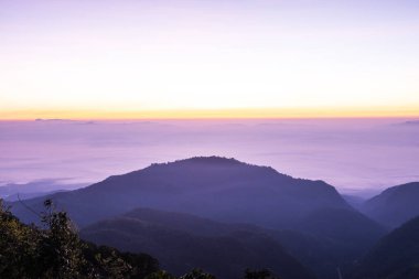 Mon Sone bakış açısıyla gün doğumu, Tayland.