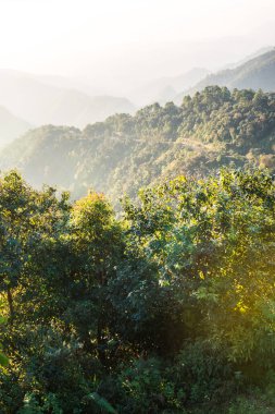 Mon Sone bakış açısıyla gün doğumu, Tayland.
