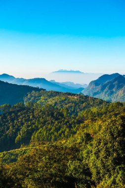 Mon Sone bakış açısıyla gün doğumu, Tayland.