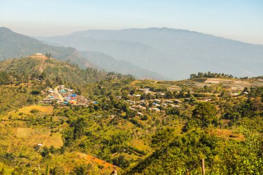 Ban Nor Lae Operasyon Üssü, Tayland Dağ Manzarası.