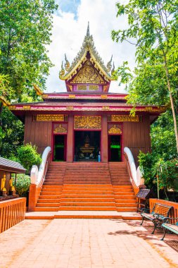 Zümrüt Buddha Kilisesi Chiang Rai Eyaleti, Tayland.