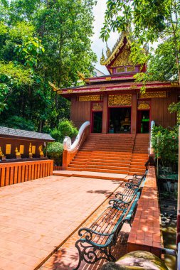 Zümrüt Buddha Kilisesi Chiang Rai Eyaleti, Tayland.