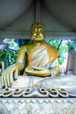 Chiang Rai ilindeki Buda Rattana Mengrai Heykeli, Tayland.
