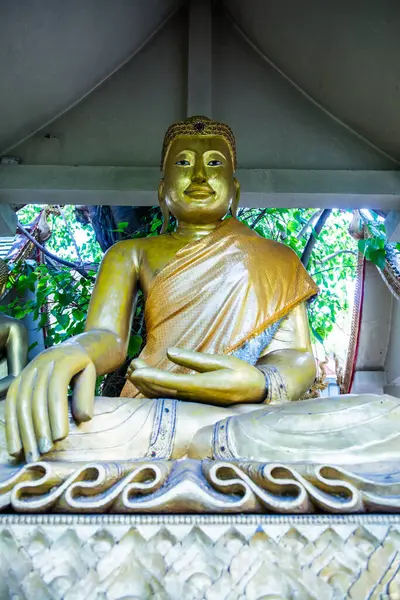 泰国清莱省Rattana Mengrai佛像 — 图库照片